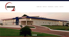 Desktop Screenshot of amecom.com.br