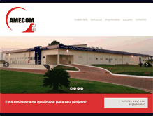 Tablet Screenshot of amecom.com.br